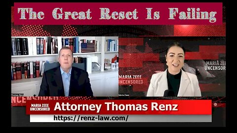 Uncensored - The Great Reset is FAILING with Tom Renz PLUS How to Fight the Lies.