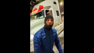 Man LOSES IT Over Freedom Convoy Honking In Ottawa