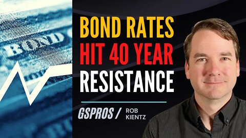 Stocks Puke While Bond Rates Hit 40 Year Resistance