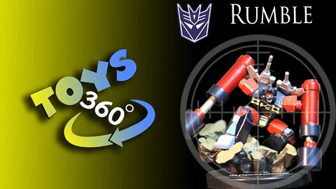 Transformers Rumble K-T Figure Collection Transformers - Kaiyodo Takara - video 360 #shorts
