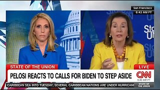 Pelosi Talks About Trump When Asked About Biden's Cognitive Ability