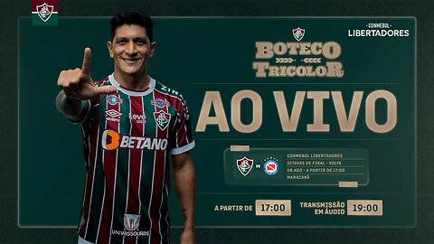 AO VIVO - FLUMINENSE X ARGENTINOS JUNIORS | OITAVAS DE FINAL - VOLTA | CONMEBOL LIBERTADORES 2023