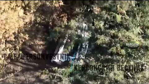 Ukrainian boat destroyed by grenade dropping drone at Kherson