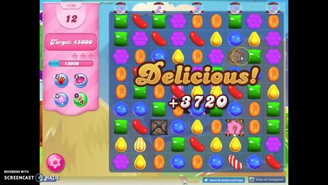 Candy Crush Level 1590 Audio Talkthrough, 3 Stars 0 Boosters