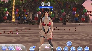 DOAXVV Nyotengu Max Awakened "Zipline" Outfit Jiggle Physics