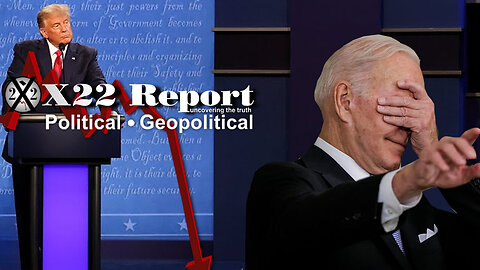 X22 Report: [Biden] Pushed Into Debate With Trump, Setup Complete, Change Of Batter Coming - 2