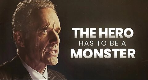 You Should Be A Monster Jordan Peterson Motivation