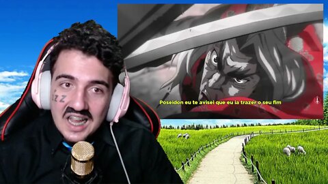 PASTOR REACT Rap do Kojiro Sasaki (Shuumatsu no Valkyrie) // ESPADACHIM INIGUALÁVEL // Flash Beats