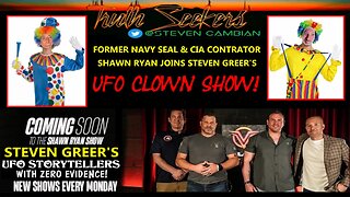 Former Navy seal & CIA contractor Shawn Ryan joins Dr. Steven Greer's UFO clown show!