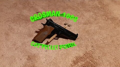 Crosman 1008 co2 pellet pistol