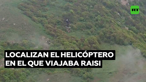 Localizan el helicóptero en el que viajaba Raisi