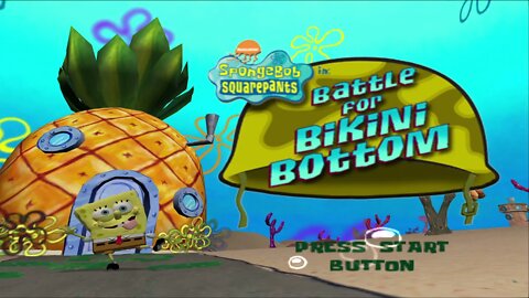 SpongeBob SquarePants: Battle for Bikini Bottom - PS2 Intro [HD] - VGTW
