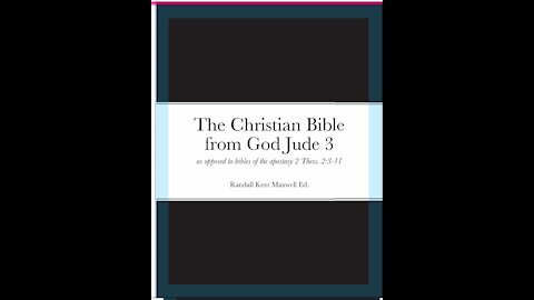 HOW TO FOLLOW ALONG WITH US IN THE BIBLE GOD GAVE TO CHRISTIANS - ONCE AND FOR ALL TIME Jude 3