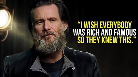 Jim Carrey leaves the audience speechless. || motivational talk