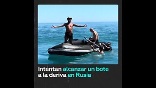 Insólita operación de rescate llevada a cabo en el sur de Rusia