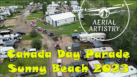 Aerial Artistry - Canada Day Parade - Sunny Beach 2023