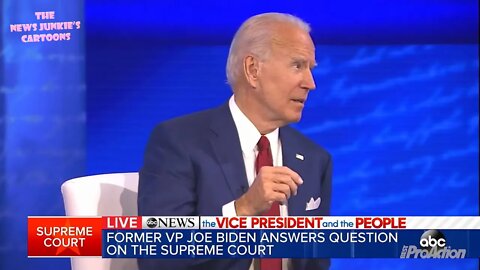 Biden: I've made a mistake teaching the constitution law for 21 years.