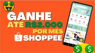 COMO GANHAR DINHEIRO NA SHOPEE COMO AFILIADO