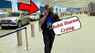Best Captain of Mumbai Indians 😎 Rohit Sharma spotted at Mumbai Airport 📸✈️