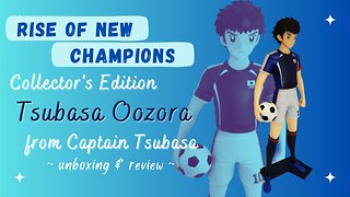 Captain Tsubasa - Rise of New Champions Collector's Edition figure unboxing!