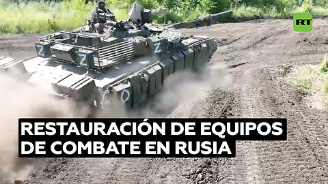 Reparación de equipos militares en el Distrito Militar Central de Rusia