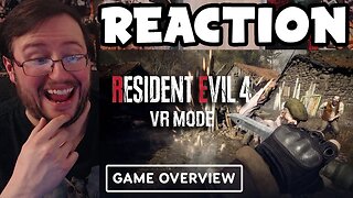 Gor's "Resident Evil 4 VR" Gameplay Overview Trailer REACTION