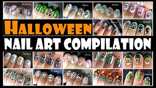 Halloween nail art compilation: Meliney designs