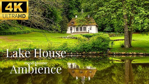 Lake House Ambience Forest Background