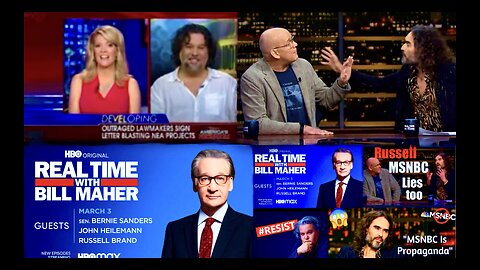 Russell Brand Bill Maher MSNBC Victor Hugo Fox News Megyn Kelly Expose USA Lies Hypocrisy Weakness