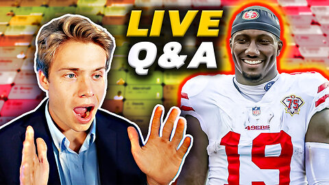 Answering All Fantasy Football Questions ! (Live)