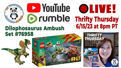 Thrifty Thursday - Dilophosaurus Ambush Set #76958