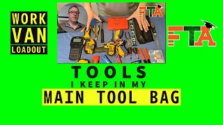 Information Technology Tools | Main Tool Bag | Van Loadout | Make Money as a Freelance IT Tech