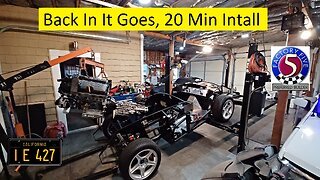 One Man, 20 Minute Engine Install