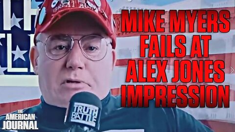 Mike Myers Does The Worst Alex Jones Impression Ever