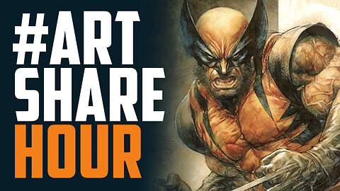 #ARTSHARE Hour #17 - Too much AWESOME Comic Book Art!