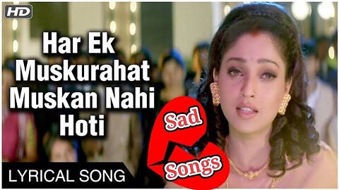 Har Ek Muskurahat with Lyrics Alka Yagnik Anu Malik Ankhon Mein Tum Ho - Indian New Song 2023