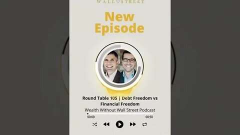 Debt Freedom vs. Financial Freedom