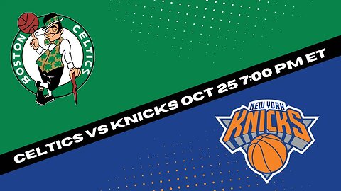 Boston Celtics vs New York Knicks | NBA Picks and Predictions for 10/25