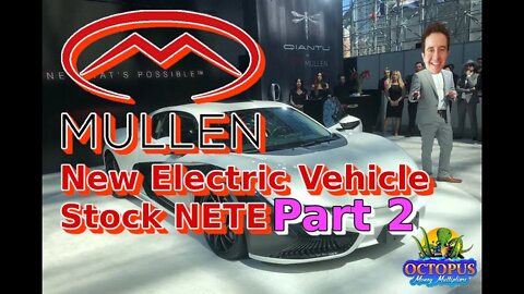 New Electric Car Mullen Technologies Stock Merger Net Element NETE DragonFly K50 MX 05 Part 2