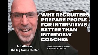 Why Recruiters Prepare People for Interviews Better Than Interview Coaches