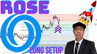 Oasis Network ($ROSE) - Long Setup. Position Size Correctly and Set Your Stop Properly 🚀🚀