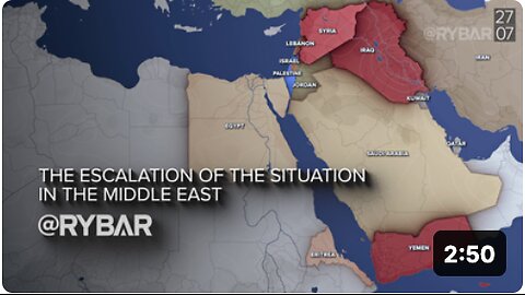 ❗️🌍🎞 The escalation of the situation in the Middle East: highlights of the week