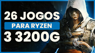 Jogos que rodam no RYZEN 3 3200G: Os 26 melhores 👑 Desempenho acima de 30 FPS