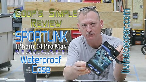 Coop's Simple Review - Sportlink MagSafe Waterproof Case