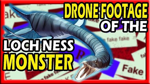 Drone Footage Of The Loch Ness Monster - Real Or Fake - Nessy Sighting On Film