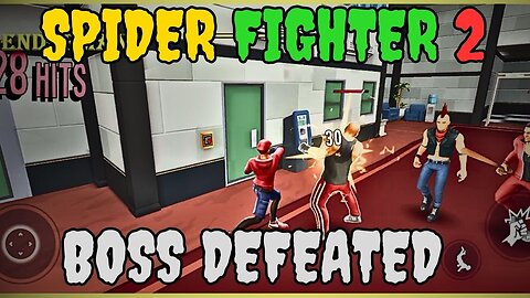 Spider Fighter 2: Weaving a Web of Action, Strategy, and Thrills 🔥🎮 - Boss Defeated