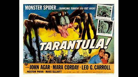 Tarantula 1955 ‧Full Movie Sci-fi/Horror ‧