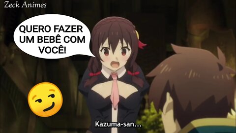 E assim comecou a fase popular do Kazuma! 🤣kkk | Konosuba