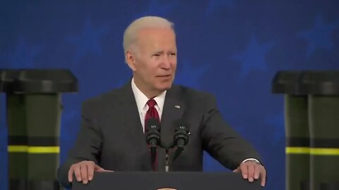 President Biden Sent Russia 'Javelins & Other Weapons'