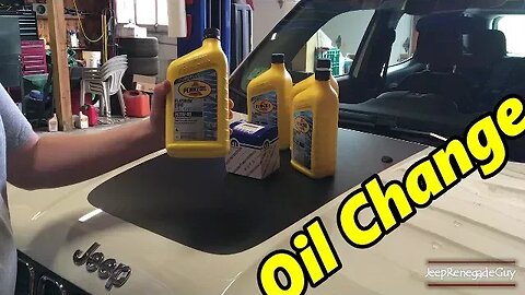 Jeep Renegade Engine oil Change Complete How To Tutorial for 1.4 Turbo Fiat 500L 500X Dodge Dart